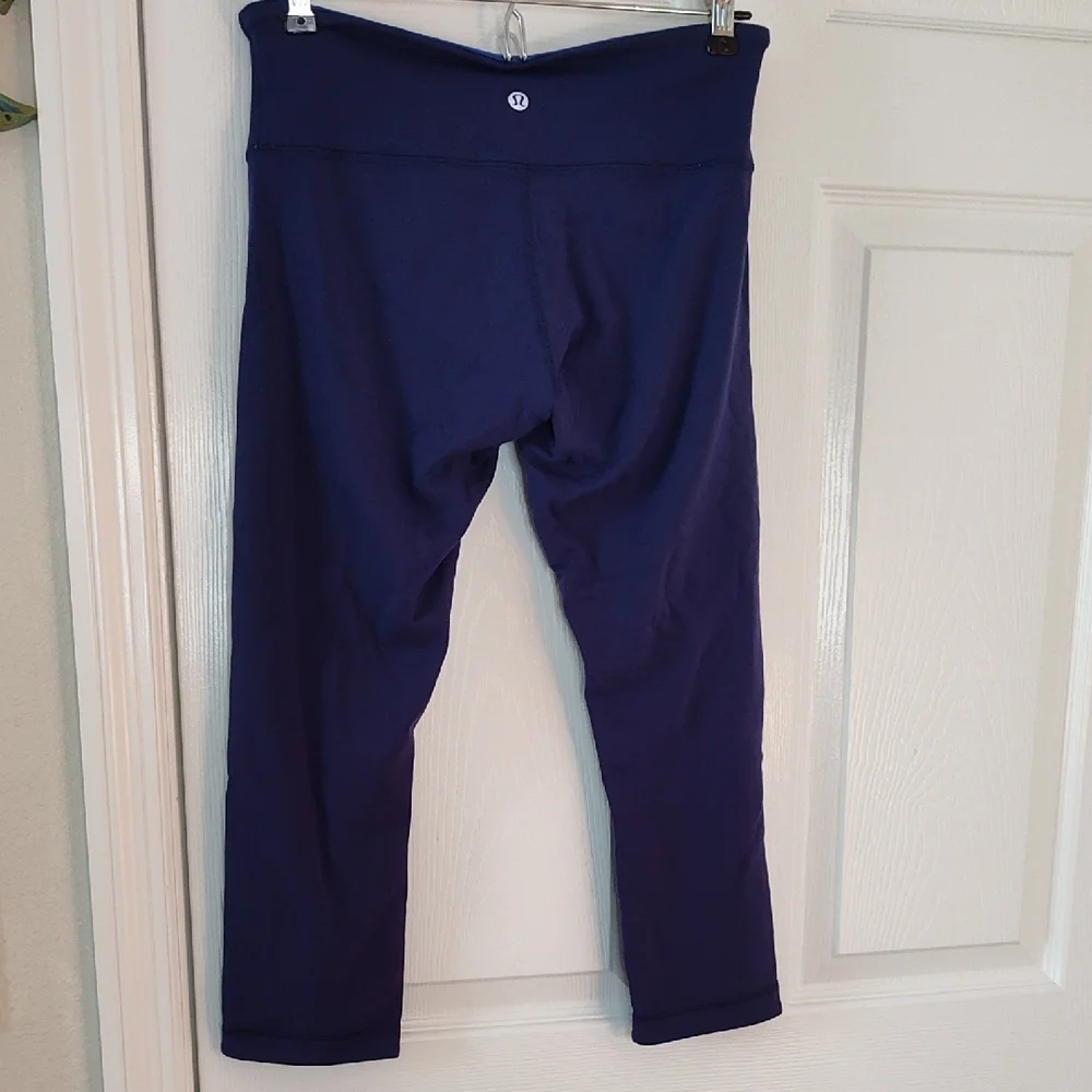 Lululemon Athletica Deep Blue Leggings